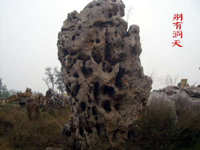 靈璧園林石 別有洞天的風景與綠化之美